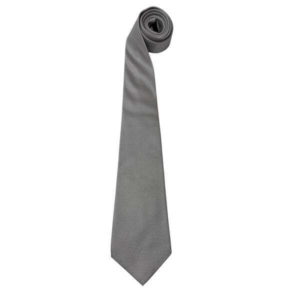 Yves Saint Laurent Other - Yves Saint Laurent Rive Gauche Silver Tie, Mens